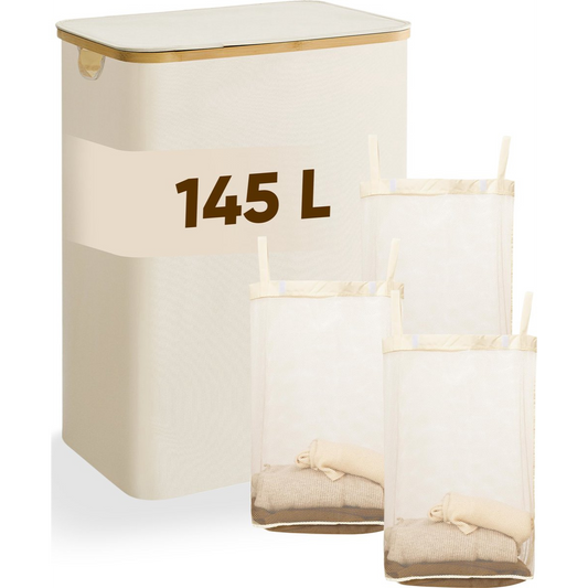 DARI 145L Wasmand | Opvouwbaar met Bamboe Frame