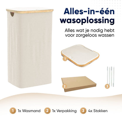DARI.  | Wasmand 100L opvouwbaar