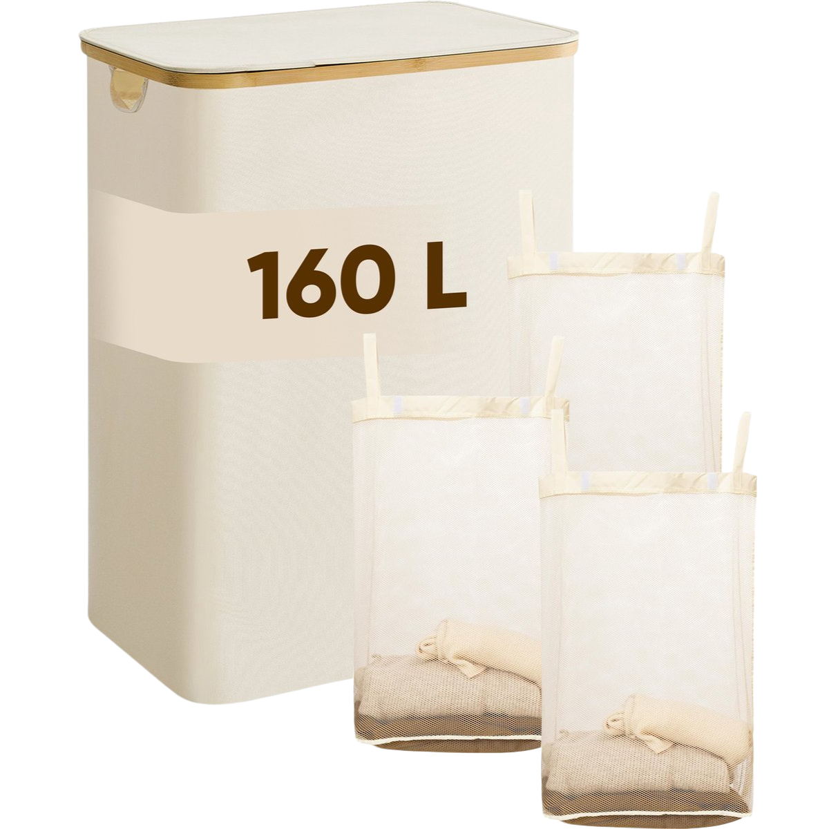 DARI. - Wasmand 3 vakken 160L