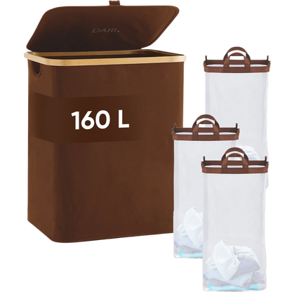 DARI. - Wasmand 3 vakken 160L