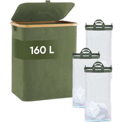 DARI. - Wasmand 3 vakken 160L