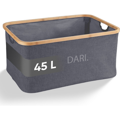 DARI 45L Wasmand | Opvouwbaar met Bamboe Frame